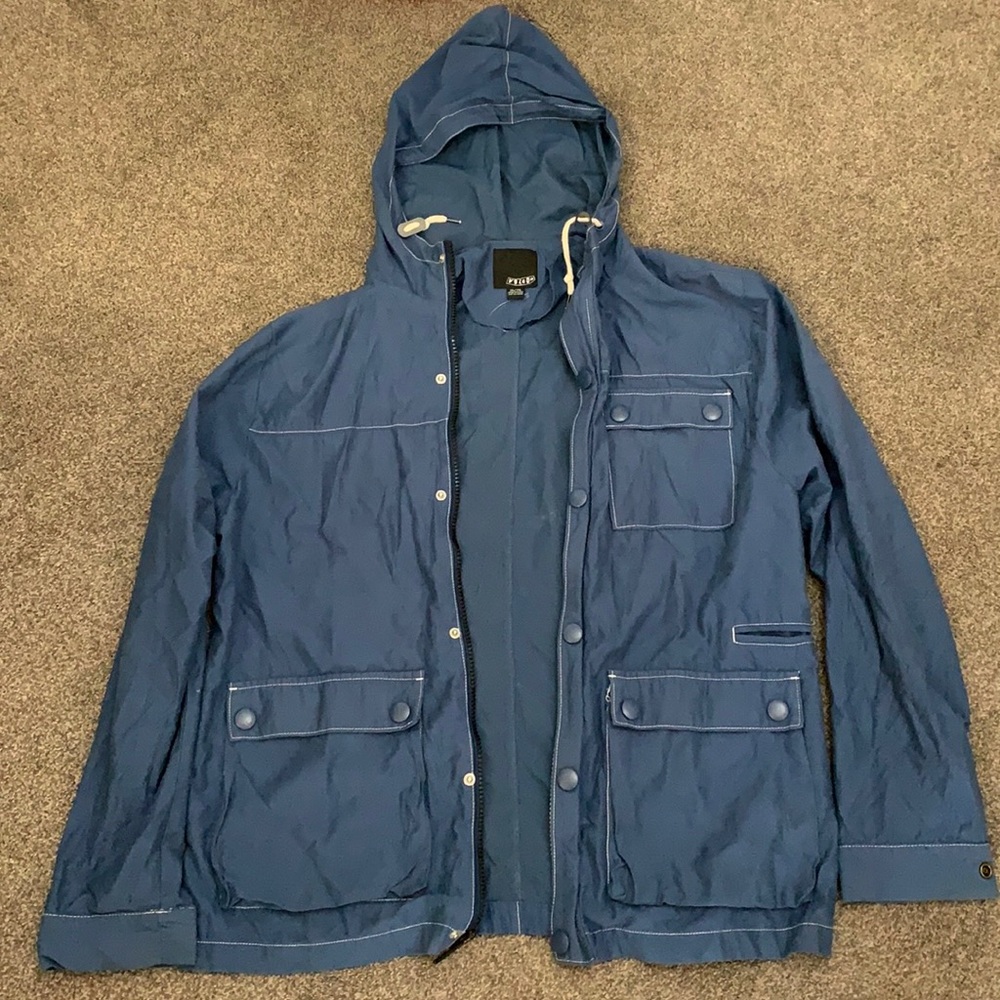 💙💙 light weight uni-sex hooded jacket 💙💙
